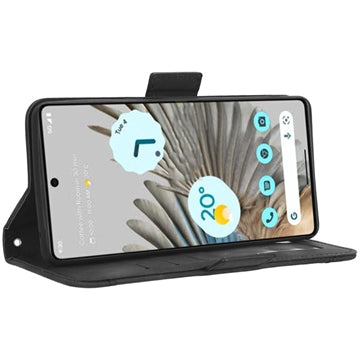 Google Pixel 7 Pung Cover med Kortholder - Sort