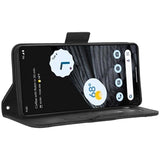 Google Pixel 7 Pro Pung Cover med Kortholder - Sort