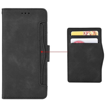 Google Pixel 7 Pro Pung Cover med Kortholder - Sort