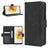 Motorola Moto G73 Pung Cover med Kortholder - Sort