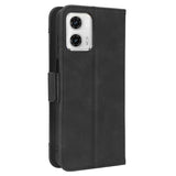 Motorola Moto G73 Pung Cover med Kortholder - Sort