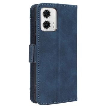 Motorola Moto G73 Pung Cover med Kortholder - Blå