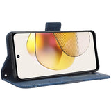 Motorola Moto G73 Pung Cover med Kortholder - Blå