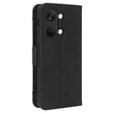 OnePlus Ace 2V/Nord 3 Pung Cover med Kortholder - Sort