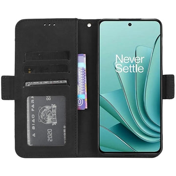 OnePlus Ace 2V/Nord 3 Pung Cover med Kortholder - Sort