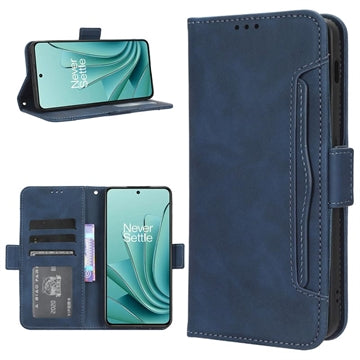 OnePlus Ace 2V/Nord 3 Pung Cover med Kortholder - Blå