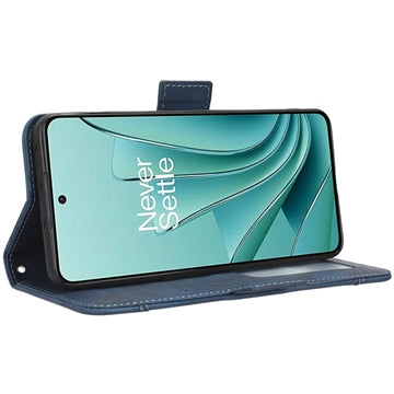 OnePlus Ace 2V/Nord 3 Pung Cover med Kortholder - Blå