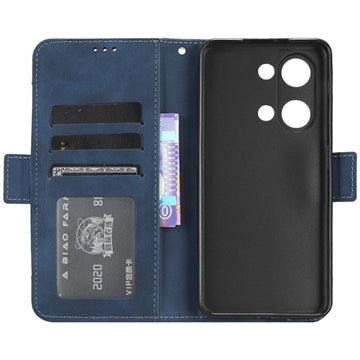 OnePlus Ace 2V/Nord 3 Pung Cover med Kortholder - Blå