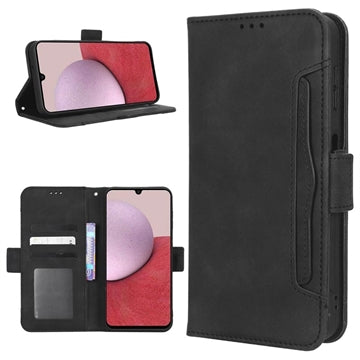 Samsung Galaxy A14/A14 5G Pung Cover med Kortholder - Sort