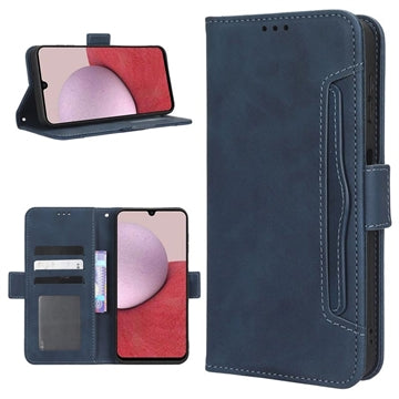Samsung Galaxy A14/A14 5G Pung Cover med Kortholder - Blå