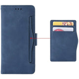 Samsung Galaxy A14/A14 5G Pung Cover med Kortholder - Blå