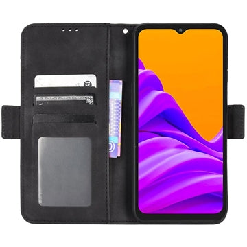 Samsung Galaxy Xcover6 Pro Pung Cover med Kortholder - Sort
