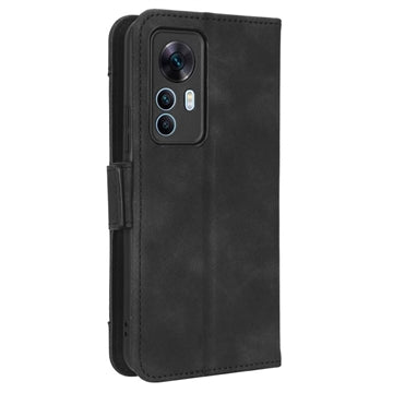 Xiaomi 12T/12T Pro Pung Cover med Kortholder - Sort