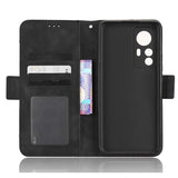 Xiaomi 12T/12T Pro Pung Cover med Kortholder - Sort