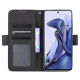 Xiaomi 11T/11T Pro Pung Cover med Kortholder - Sort