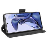 Xiaomi 11T/11T Pro Pung Cover med Kortholder - Sort
