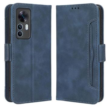 Xiaomi 12T/12T Pro Pung Cover med Kortholder - Blå
