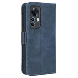 Xiaomi 12T/12T Pro Pung Cover med Kortholder - Blå