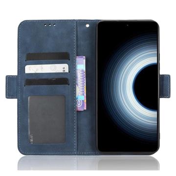 Xiaomi 12T/12T Pro Pung Cover med Kortholder - Blå