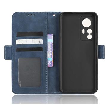 Xiaomi 12T/12T Pro Pung Cover med Kortholder - Blå