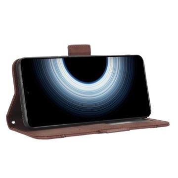 Xiaomi 12T/12T Pro Pung Cover med Kortholder - Brun