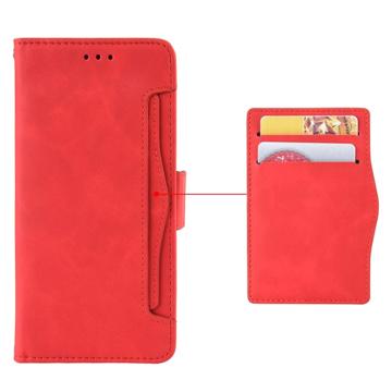 Xiaomi 12T/12T Pro Pung Cover med Kortholder - Rød