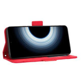 Xiaomi 12T/12T Pro Pung Cover med Kortholder - Rød