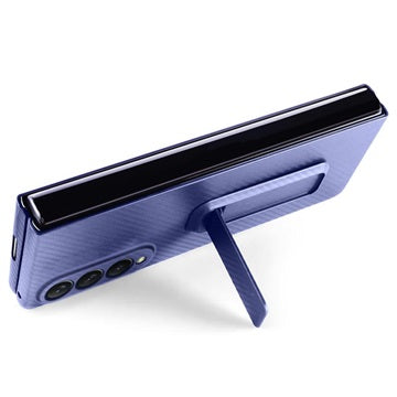 Samsung Galaxy Z Fold3 5G Cover med Front Skærmbeskytter - Blå