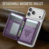 CaseMe ME80 magnetisk kortholder - MagSafe-kompatibel - Lilla