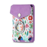 CaseNeo MC-W3 Magnetisk kortholder med ringstativ - Lilla