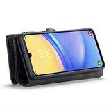 Samsung Galaxy A15 Caseme 008 2-i-1 Multifunktionel Pung - Sort