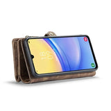 Samsung Galaxy A16 5G Caseme 008 2-i-1 Multifunktionel Pung - Brun