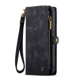 iPhone 16 Plus Caseme 008 2-i-1 Multifunktionel Pung - Sort