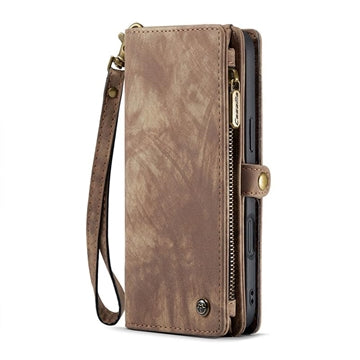 iPhone 16 Plus Caseme 008 2-i-1 Multifunktionel Pung - Brun