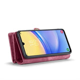 Samsung Galaxy A16 5G Caseme 008 2-i-1 Multifunktionel Pung - Rød