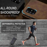 Samsung Galaxy A51 Caseme 013 Series Pung - Sort