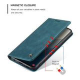 Samsung Galaxy A51 Caseme 013 Series Pung - Blå