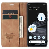 Caseme 013 Series Google Pixel 7 Pung - Brun