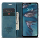 Huawei P30 Lite Caseme 013 Series Pung - Blå