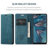 Huawei P30 Lite Caseme 013 Series Pung - Blå