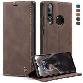 Huawei P30 Lite Caseme 013 Series Pung - Kaffe