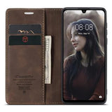 Huawei P30 Lite Caseme 013 Series Pung - Kaffe