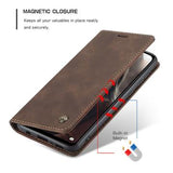 Huawei P30 Lite Caseme 013 Series Pung - Kaffe