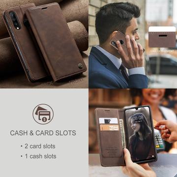 Huawei P30 Lite Caseme 013 Series Pung - Kaffe