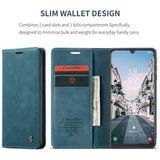 Samsung Galaxy A40 Caseme 013 Series Pung - Blå
