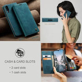 Samsung Galaxy A40 Caseme 013 Series Pung - Blå