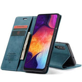 Samsung Galaxy A50 Caseme 013 Series Pung - Blå