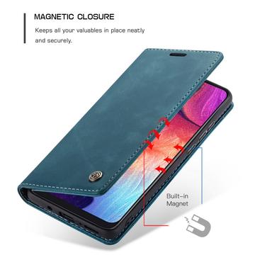 Samsung Galaxy A50 Caseme 013 Series Pung - Blå