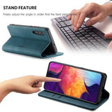 Samsung Galaxy A50 Caseme 013 Series Pung - Blå