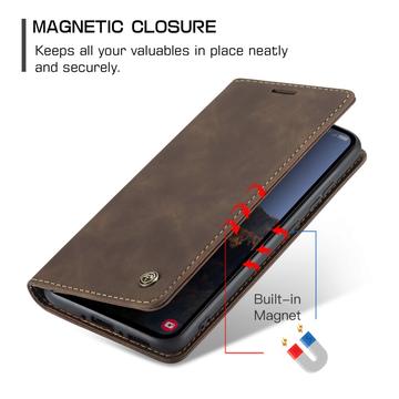 Samsung Galaxy A54 5G Caseme 013 Series Pung - Kaffe